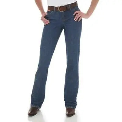 WRANGLER - FR Women's Denim Jeans - Blue Stone - Becker Safety and Supply