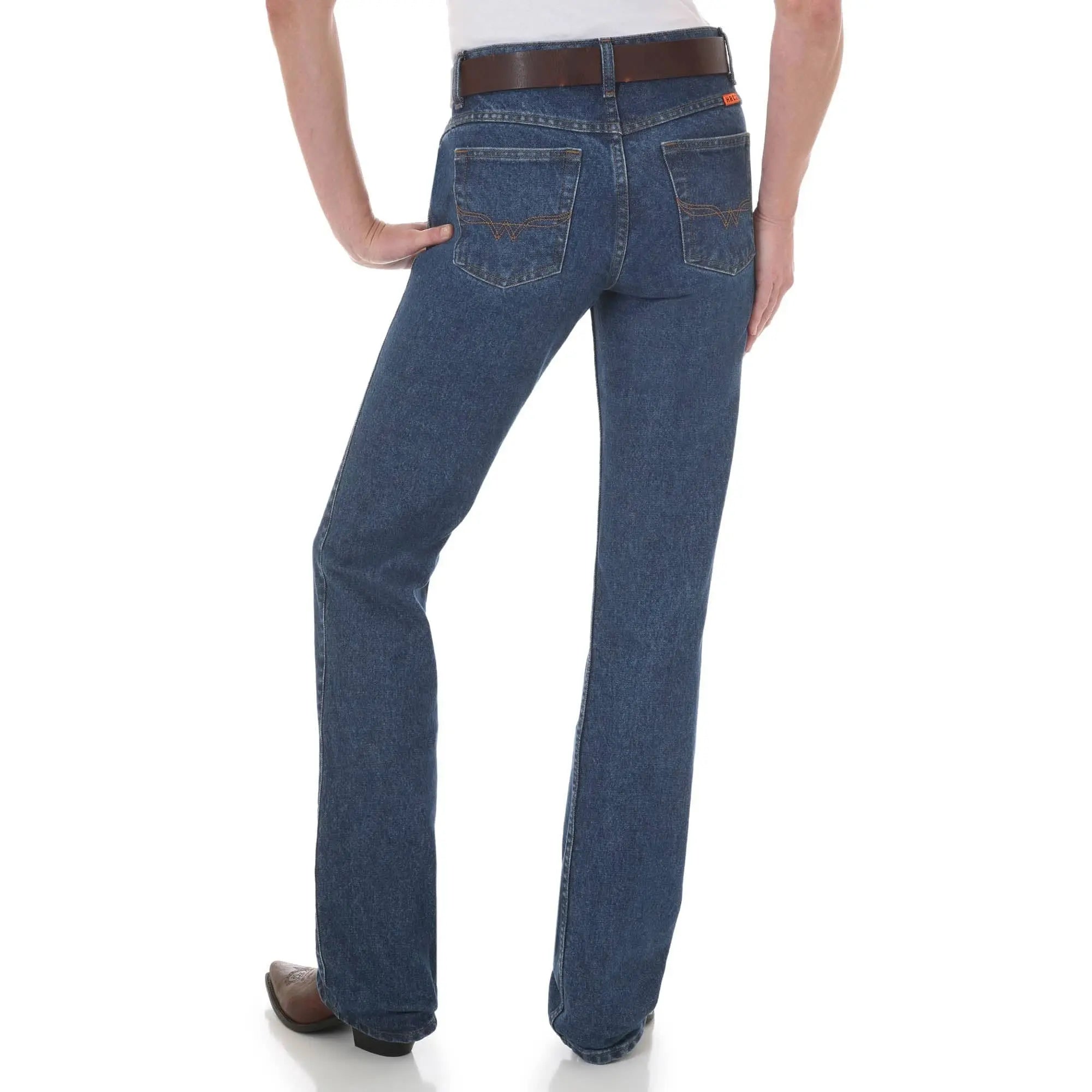 WRANGLER - FR Women's Denim Jeans - Blue Stone - Becker Safety and Supply