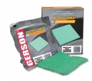 GERSON - Ultra PrepTM Tack Cloth, Green, 18 in x 18 in, 10 ea/box - Becker Safety and Supply