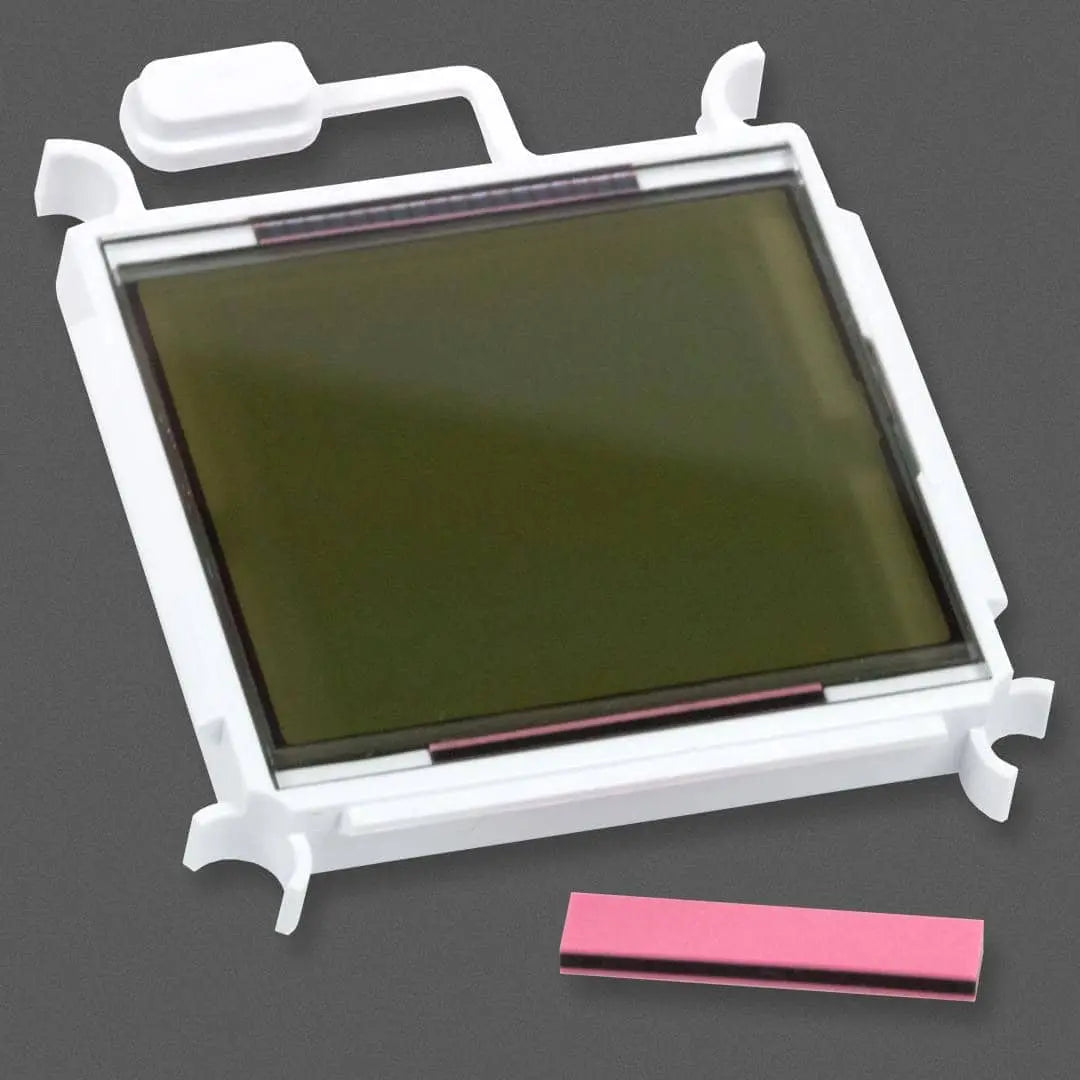 GAS CLIP - MGC LCD w/ plastic housing, reflector plate and zebra stripes - Becker Safety and Supply